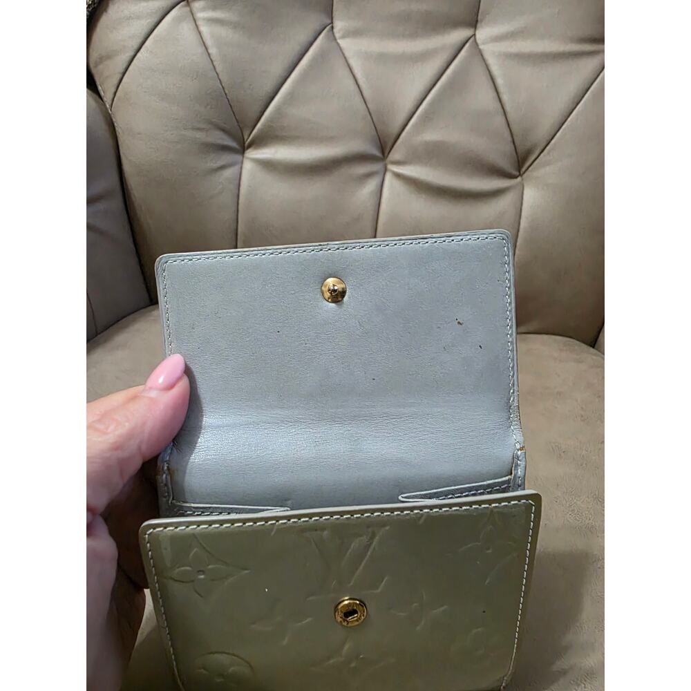 Louis Vuitton Monogram Vernis Patent Leather Elise Tri-Fold Wallet EUC - Picture 11 of 11